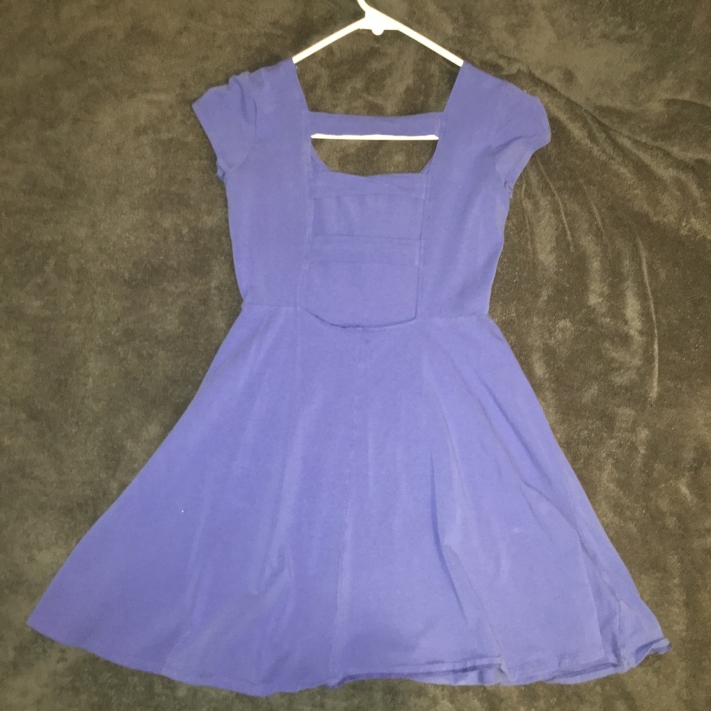 Blue Skater Dress